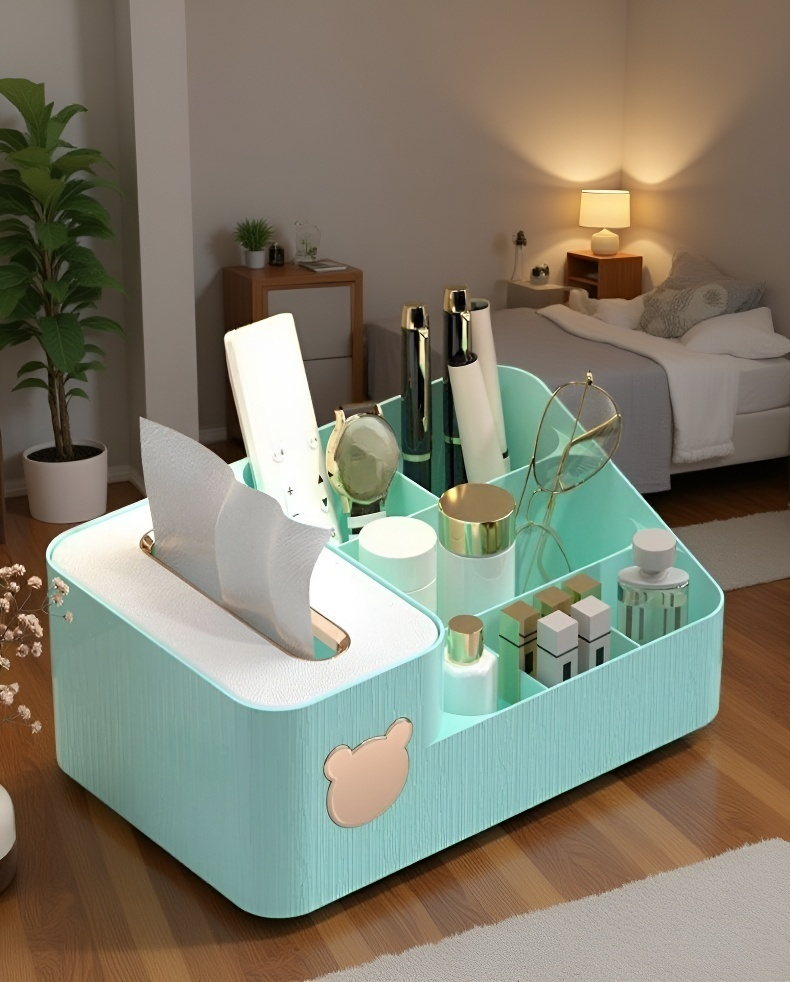 モダンデザインのティッシュケース