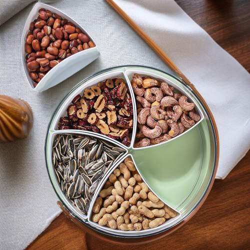 거실 커피 테이블 과일 접시