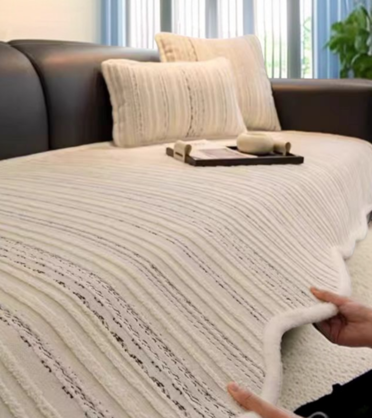 滑り止め付きユニバーサルソファカバー