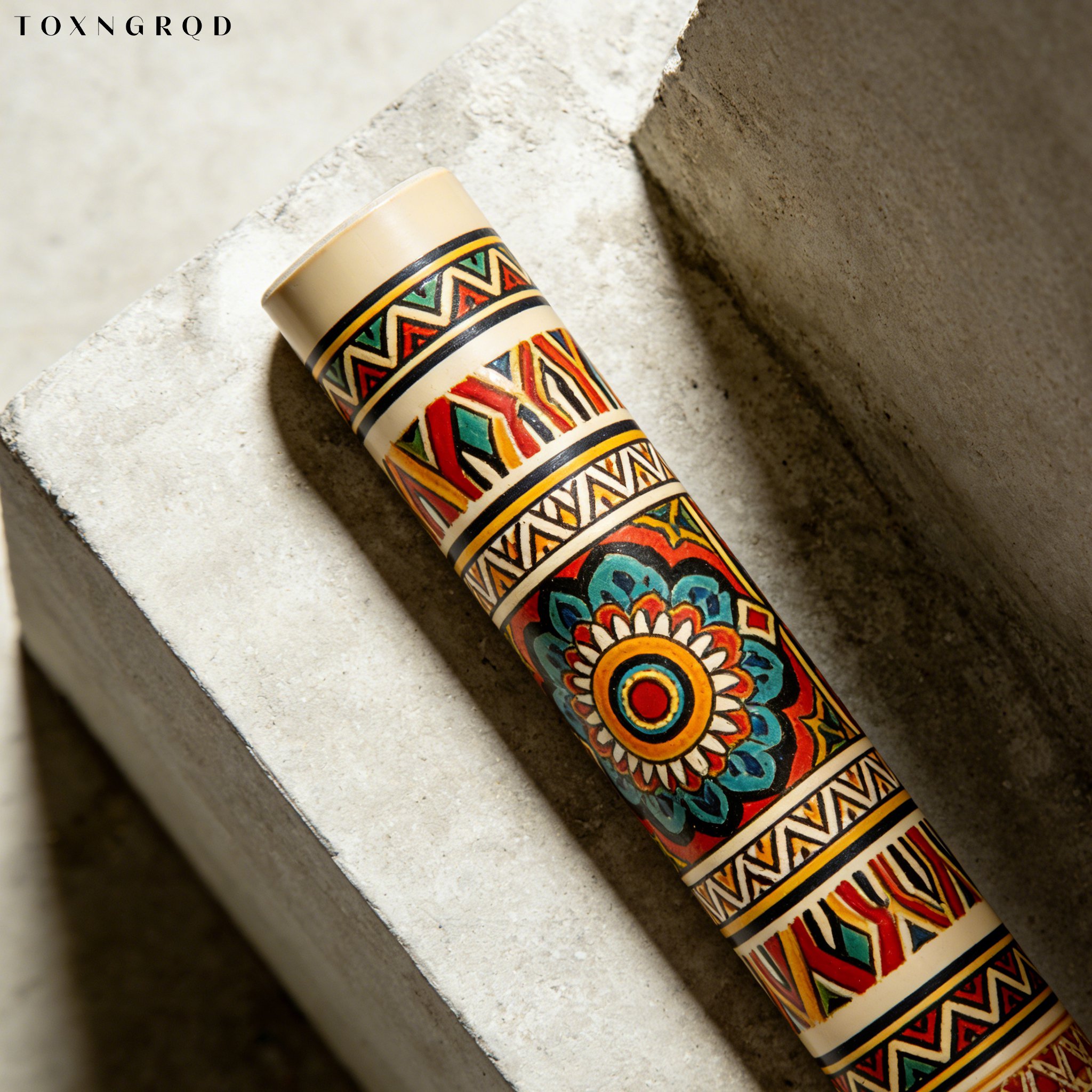 Detalle de la pared engrosada del conducto de PVC