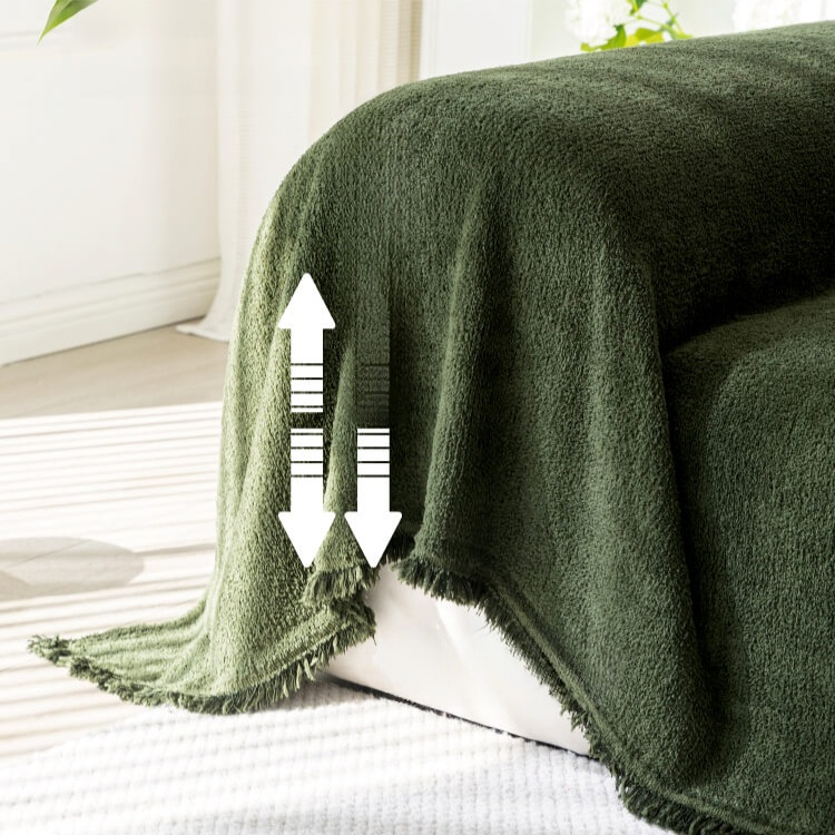 柔らかい秋冬シェニールソファクロス