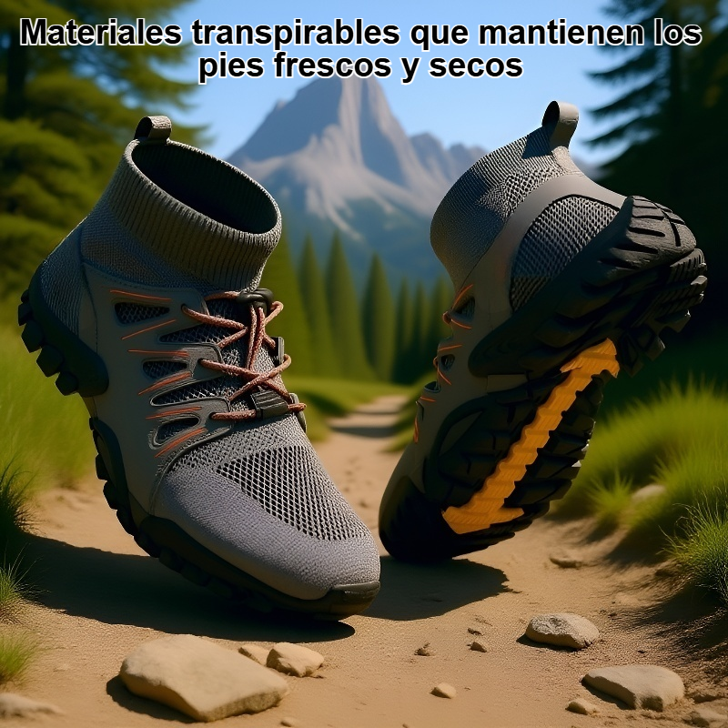 Zapatos de pesca antideslizantes y transpirables.