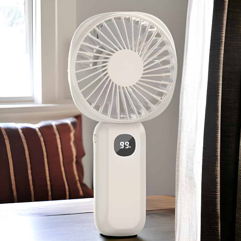 디스플레이 충전식 휴대용 선풍기