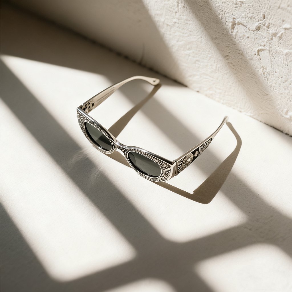 레트로 스타일 안경