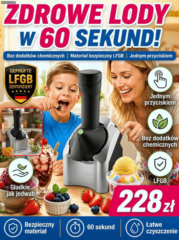 Automatyczna Maszyna do Robienia Lodów do Domu