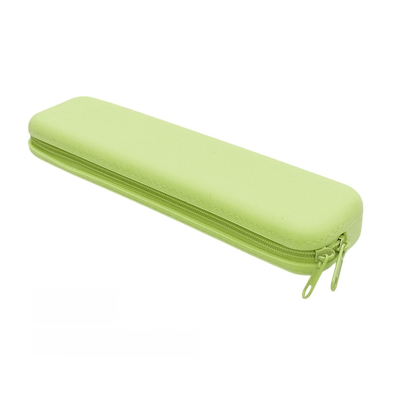 กล่องดินสอซิลิโคนพกพาใส่เครื่องเขียน