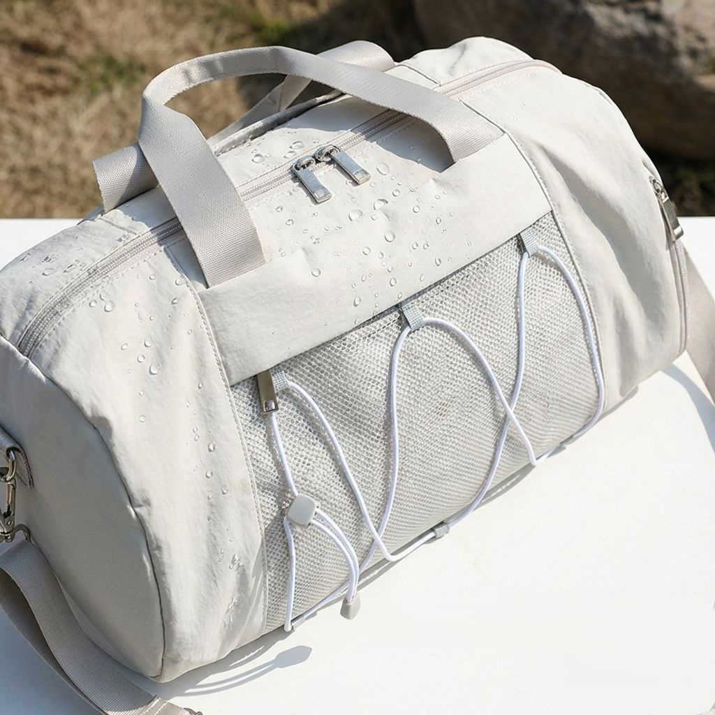 Sporttasche für Damen mit großem Fassungsvermögen und separatem Schuhfach