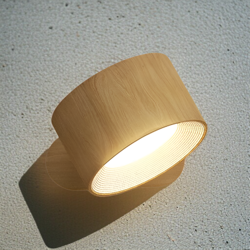 壁掛けUSB充電LEDベッドランプ・調光可能・磁気吸着・読書・ナイトライト