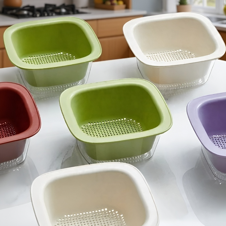 Easy-to-Clean Mini Drain Basket for Kitchen