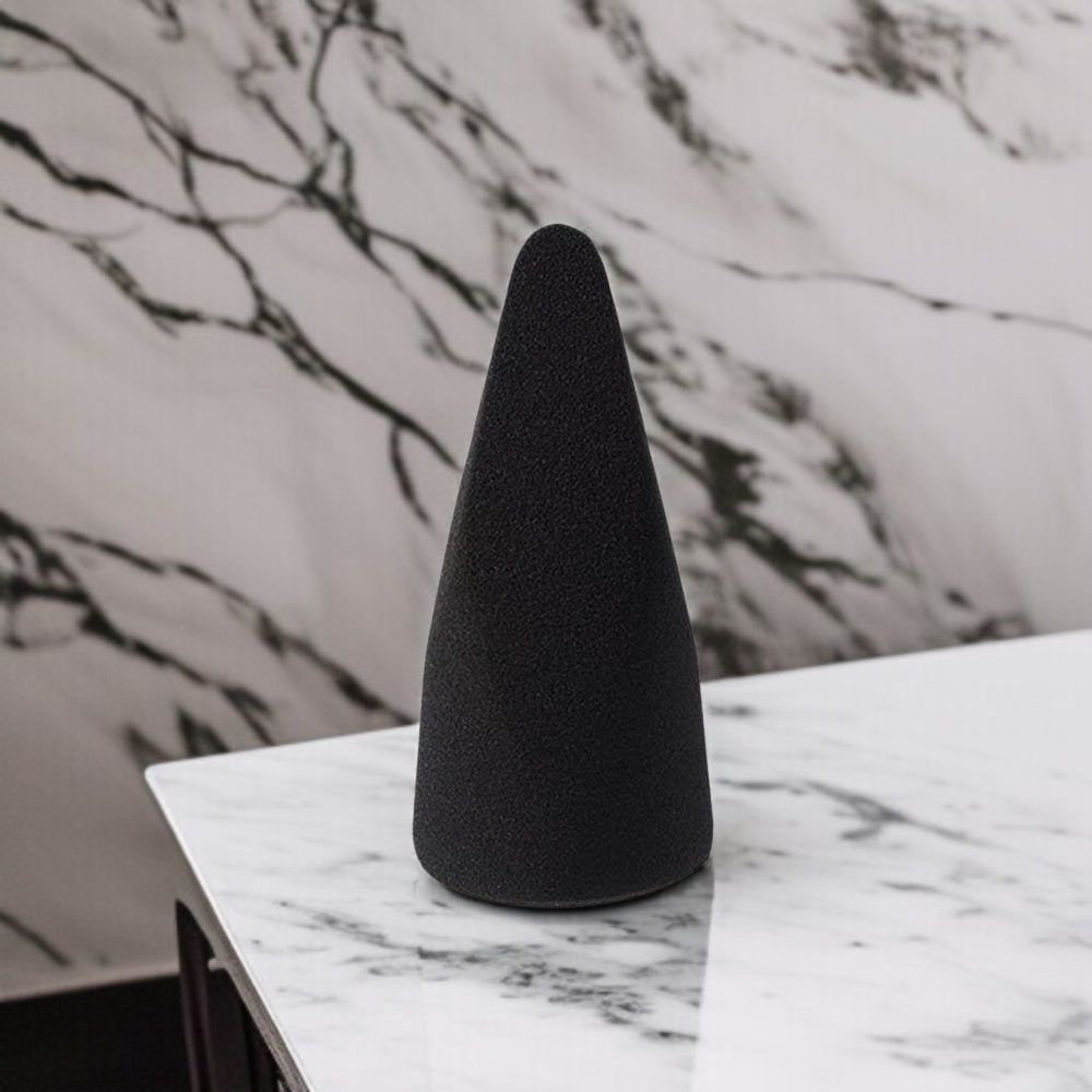 円錐型断面型美化粧卵化粧パフ