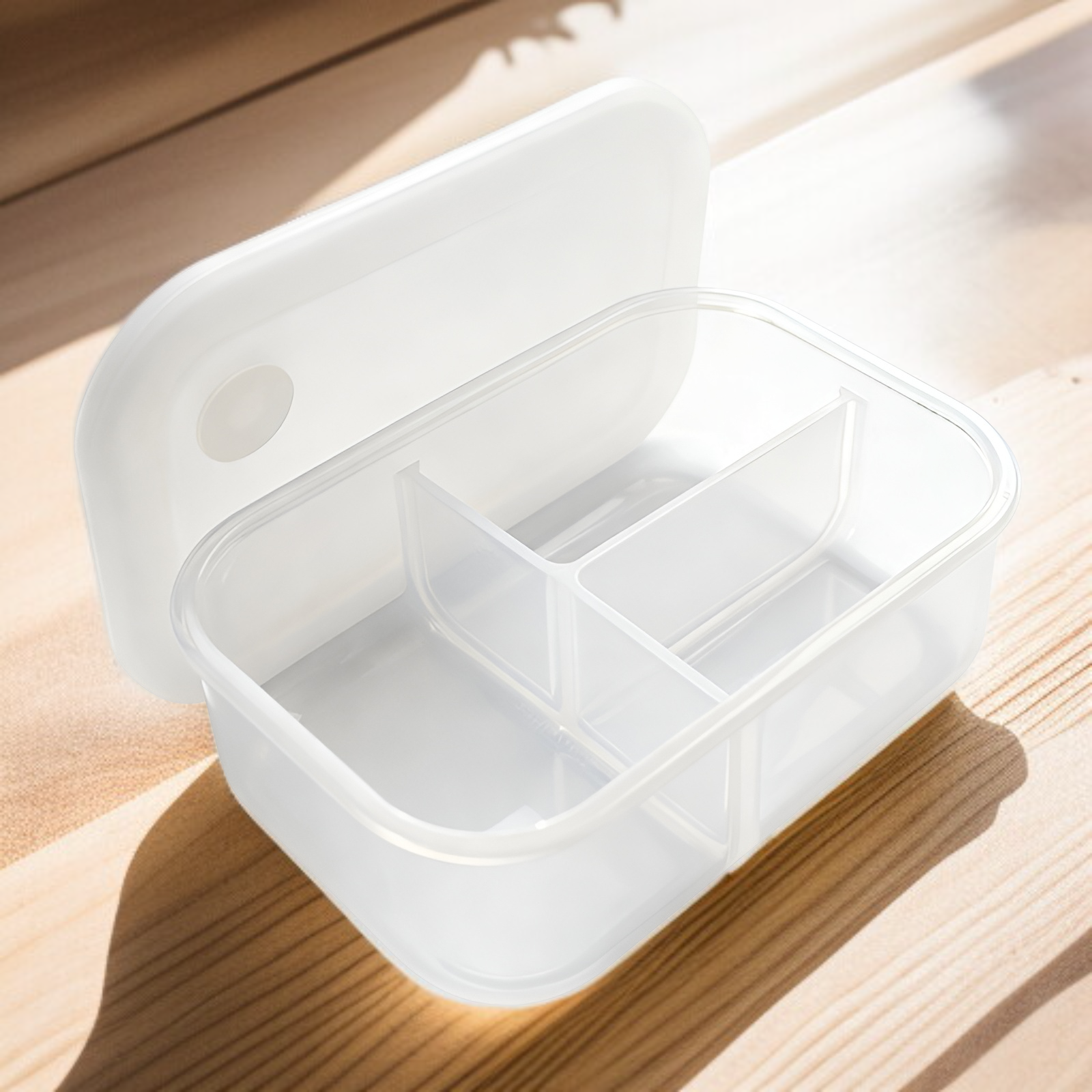 칸막이가 있는 식품 보관 용기