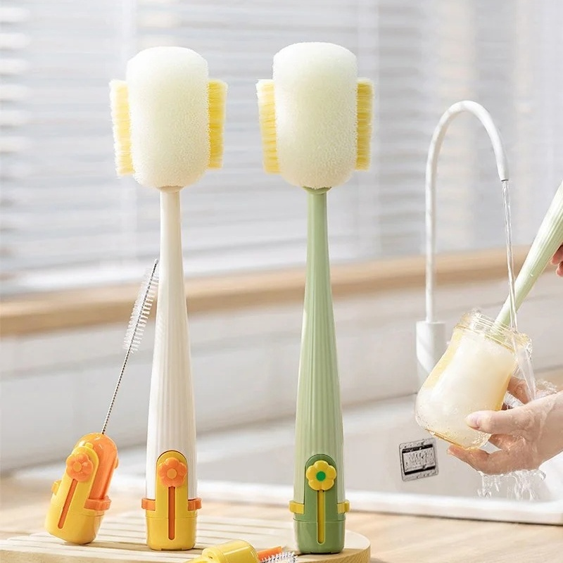 긴 손잡이 컵솔