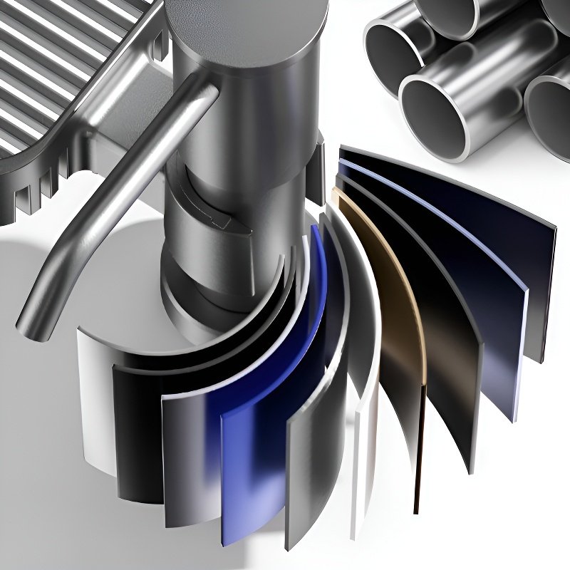 Stiskací dávkovač mýdla z hliníku pro kuchyňský dřez