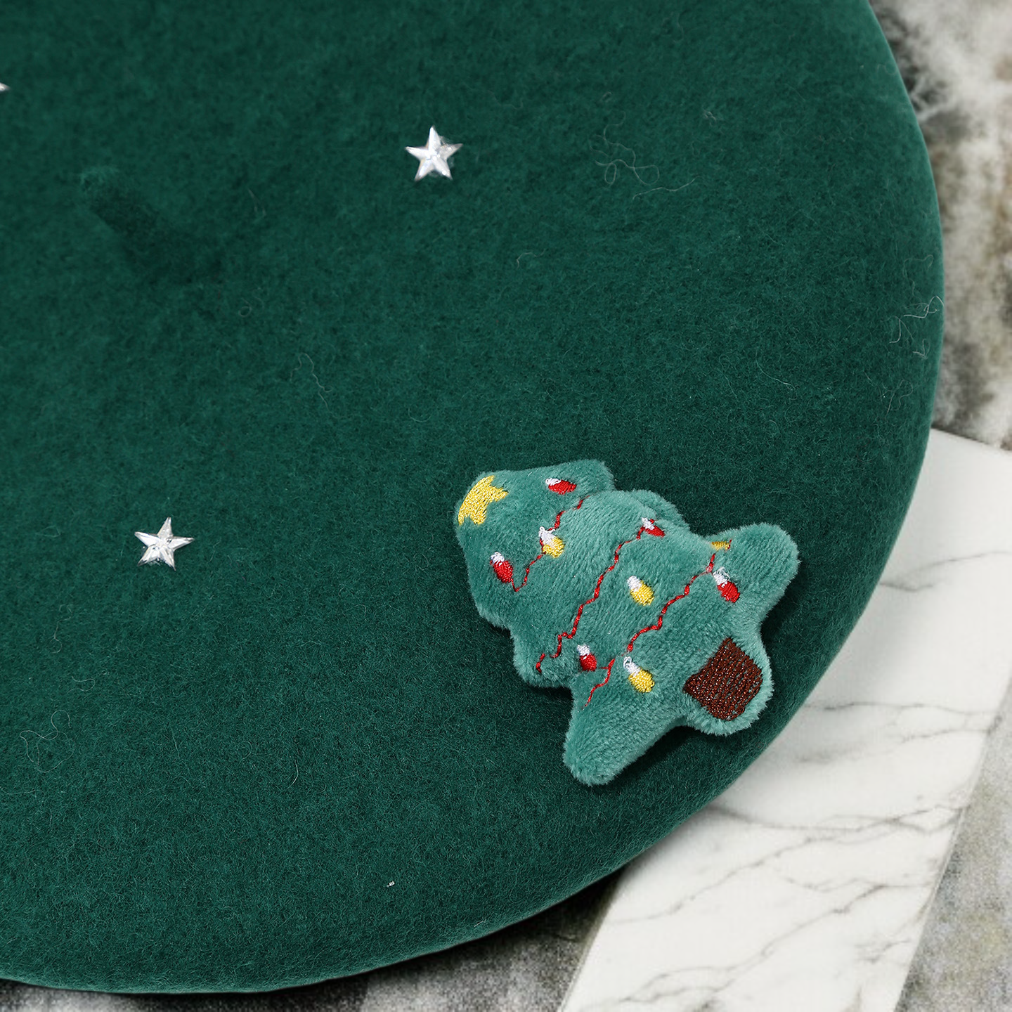 百搭風格蝴蝶結貝雷帽