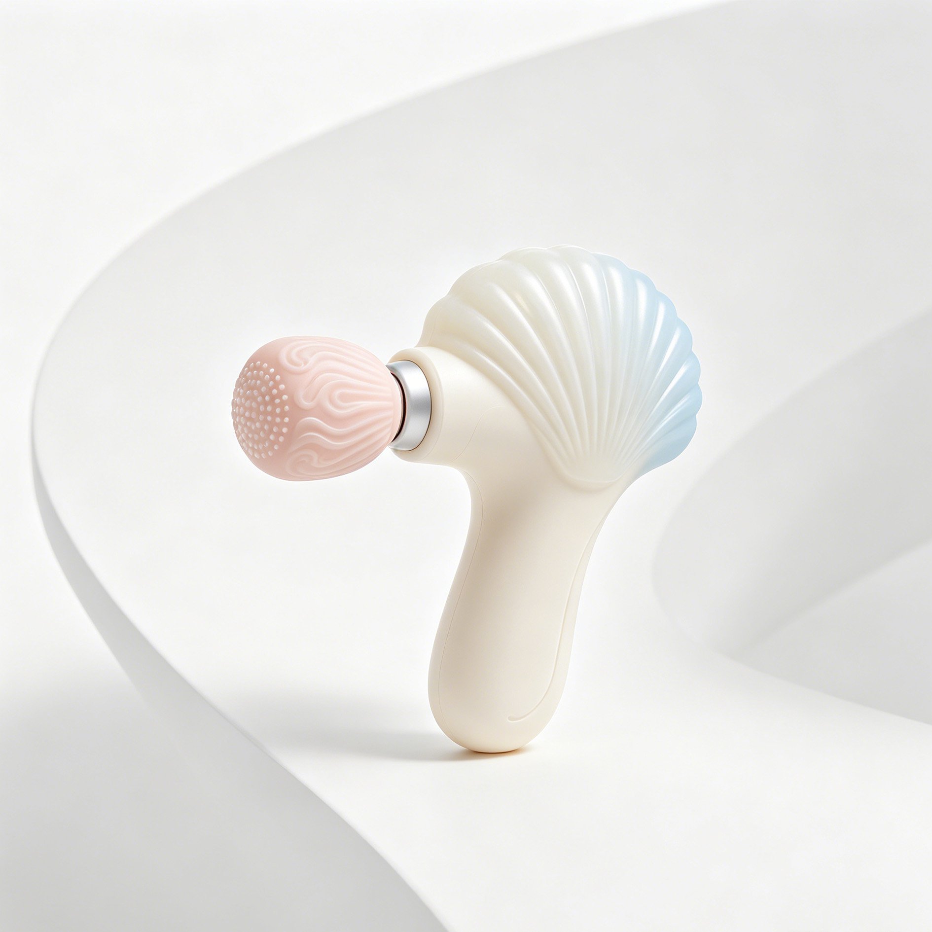 Accessoire de massage en coquillage pour détente musculaire