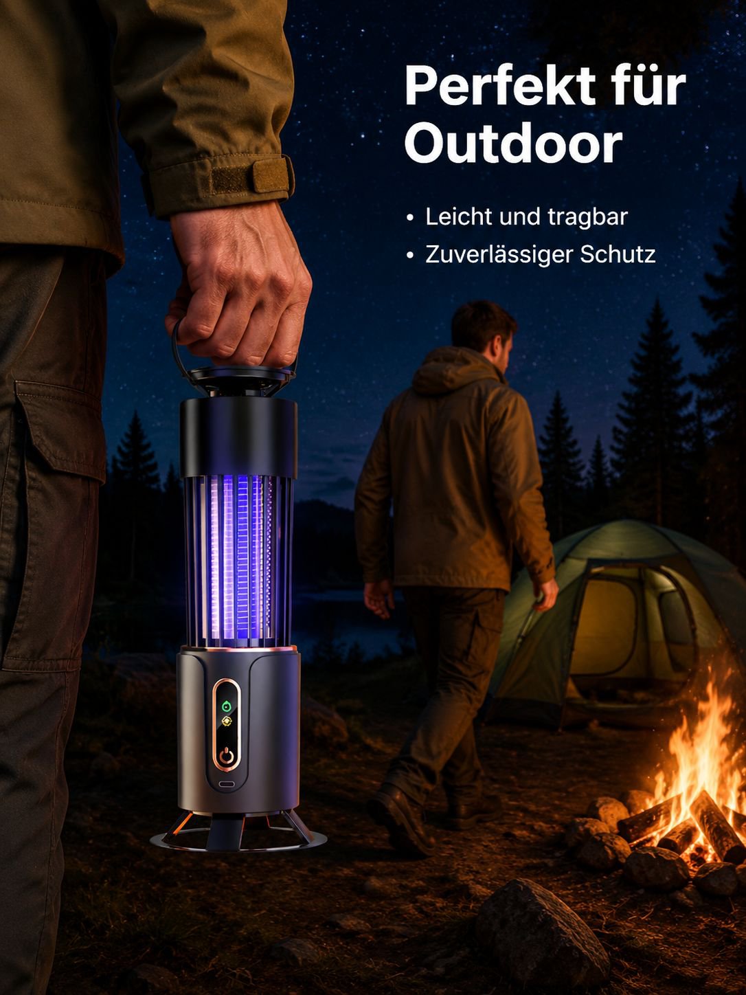 Stilvolles Design der Insektenvernichter Lampe