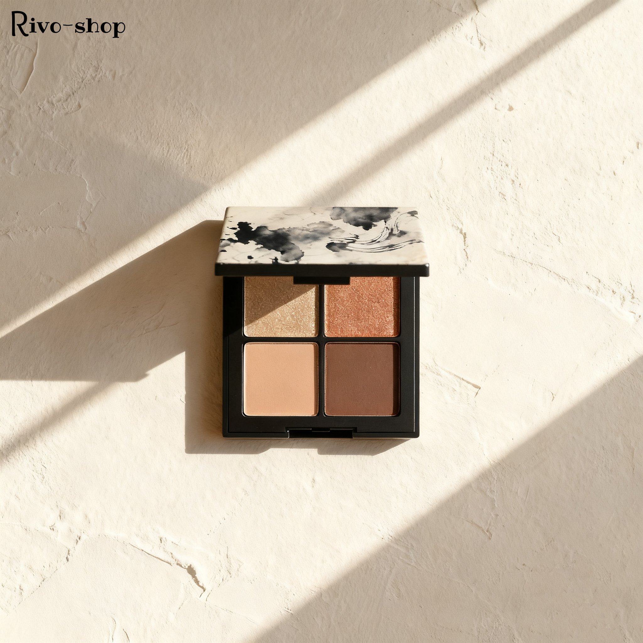 พาเลตต์อายแชโดว์สี่สีที่เหมาะสำหรับผู้เริ่มต้น