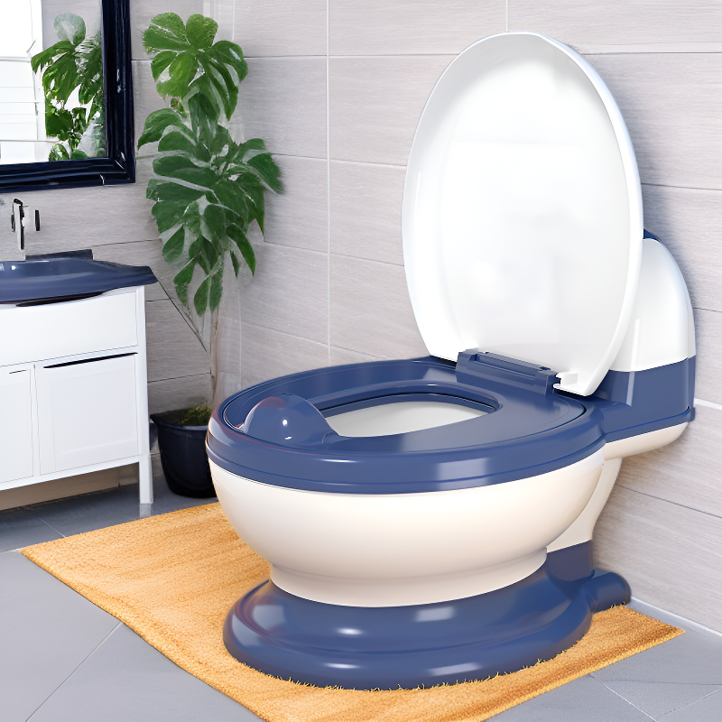 Baby potty that puts parents at ease