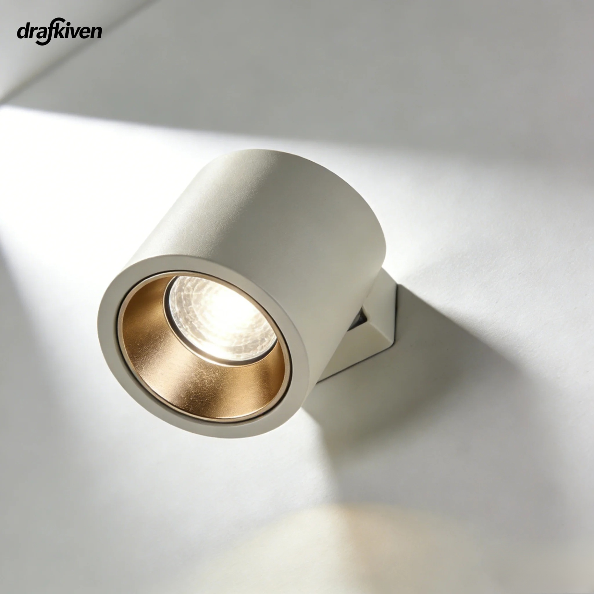 สปอตไลท์ติดเพดานขอบแคบ (แพ็ค 5 ชิ้น)