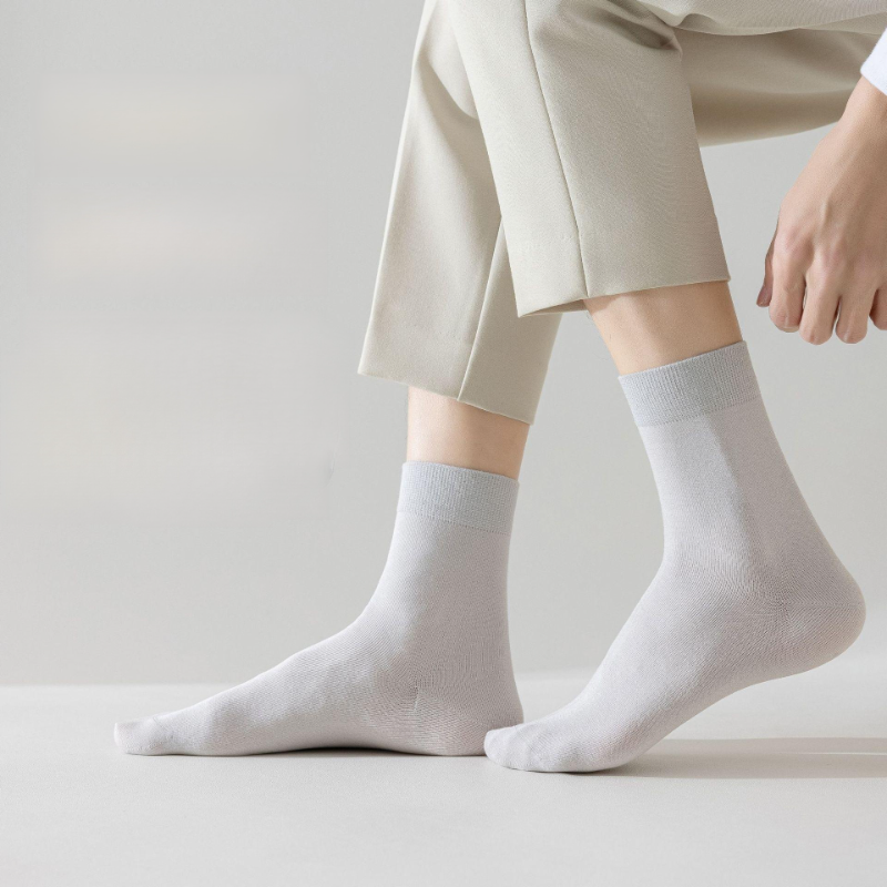 Men's Thin Mid-Calf Socks
