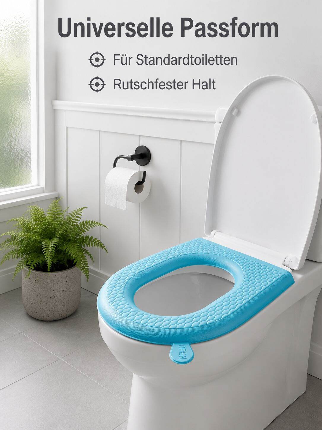 Eva wasserdichtes Toilettensitzkissen Vier Jahreszeiten Universaltoilette Haushalts-Einweg-Toiletten
