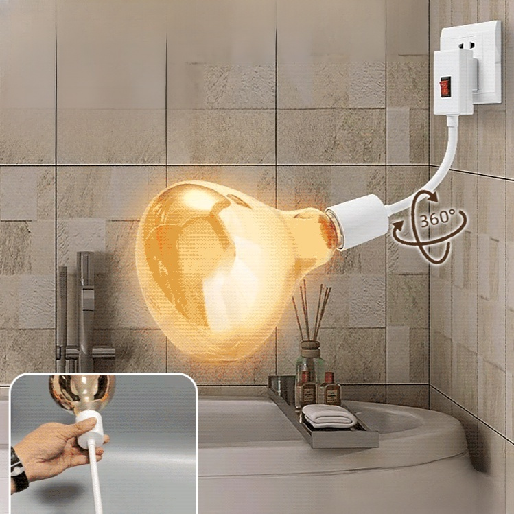 욕조 전구 공용 난방 거품 화장실 방수 방폭