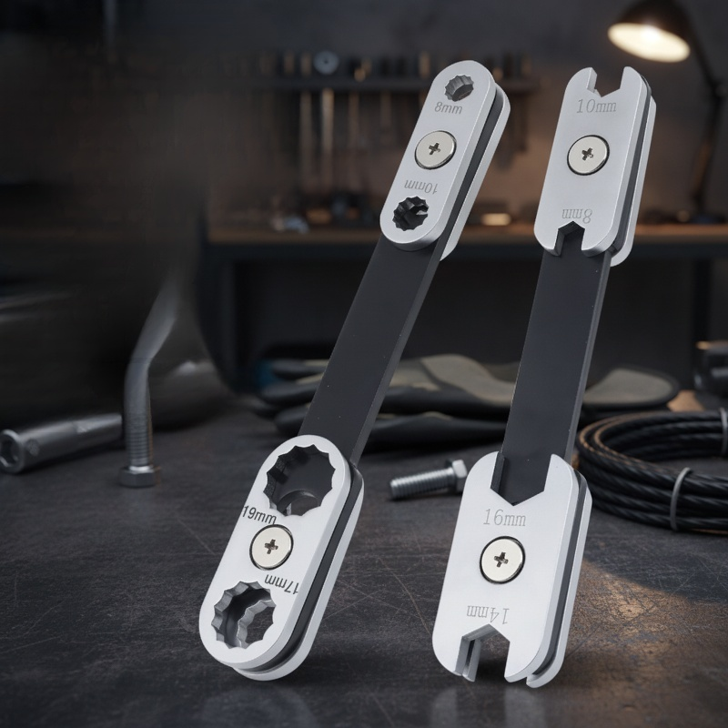 매화양용스패너 팔인원 회전식 오픈 조절 공구세트 매화양용렌치