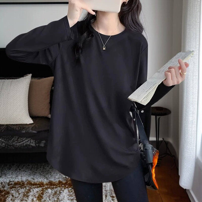 レディース裏起毛インナートップス