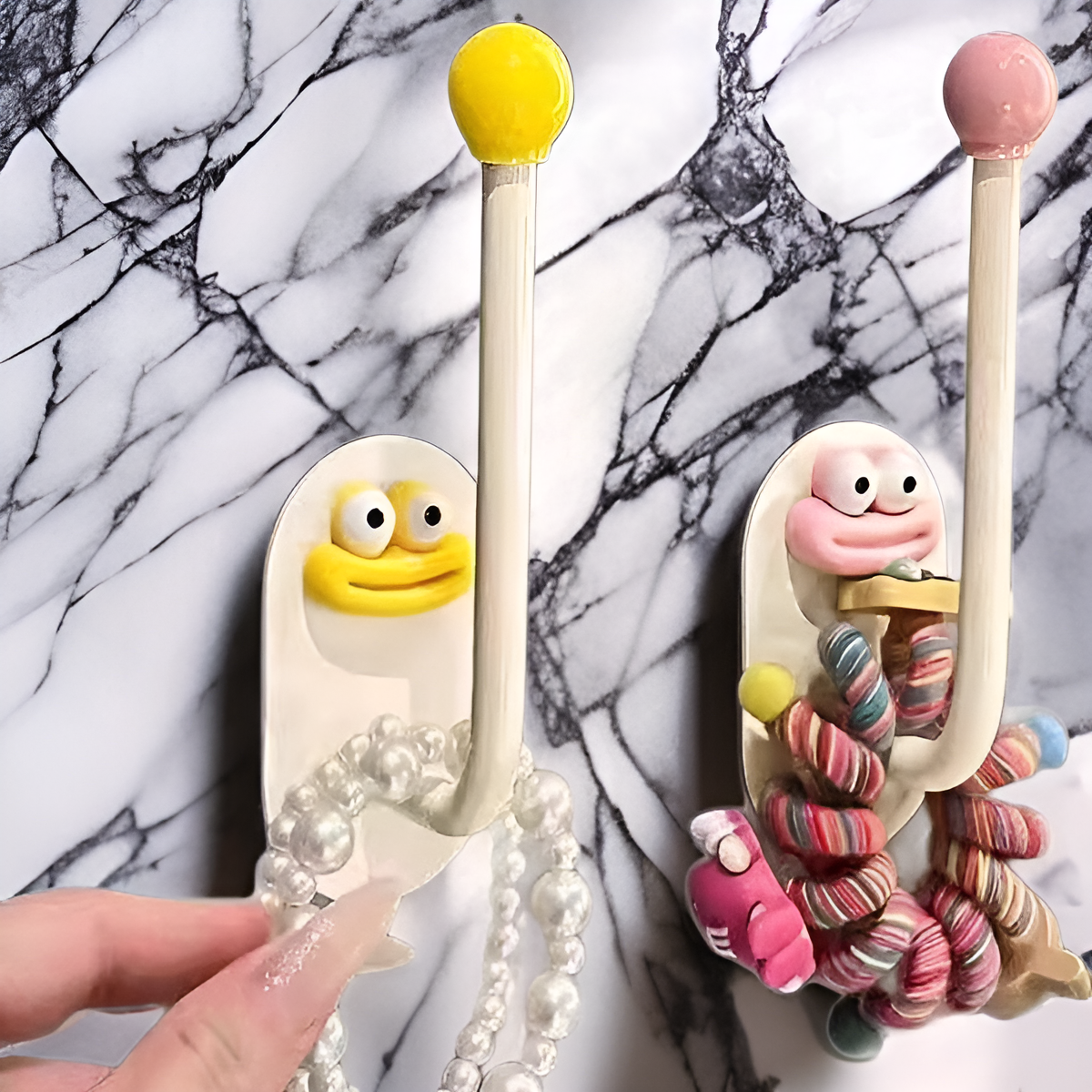 벽걸이 헤어밴드 수납 후크