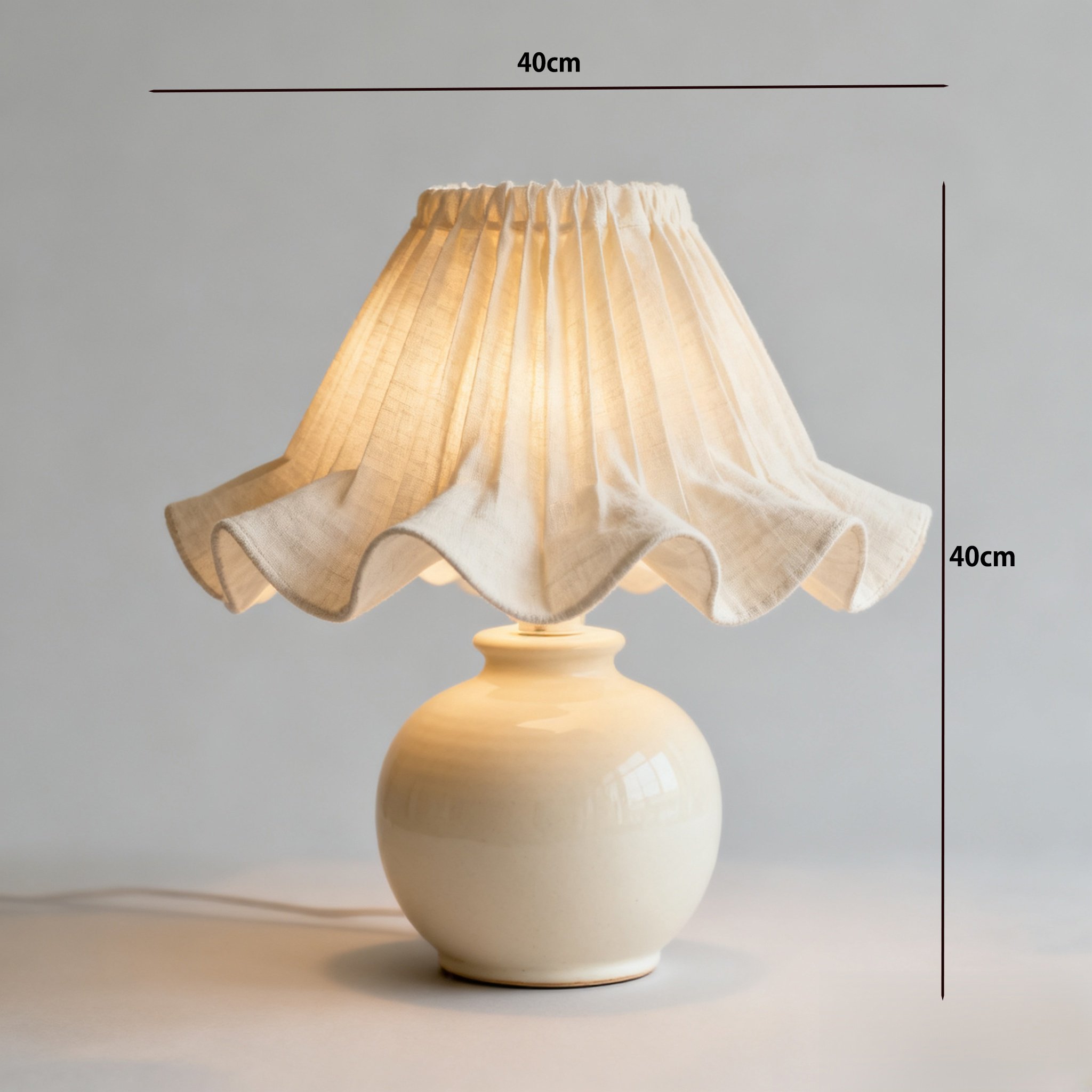 ユニークな形状のインテリア照明クローズアップ