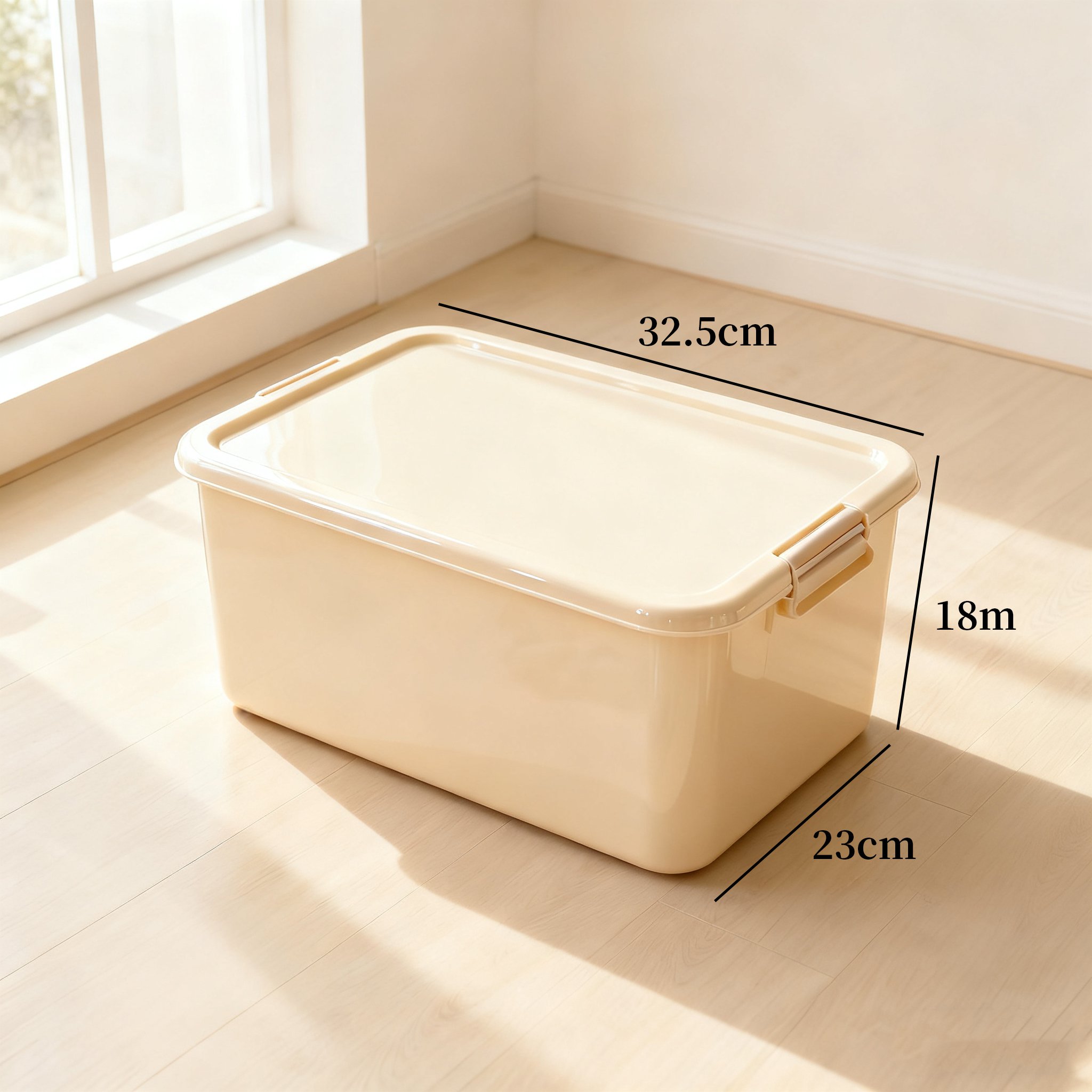 침실 수납박스 튼튼한 손잡이 디테일