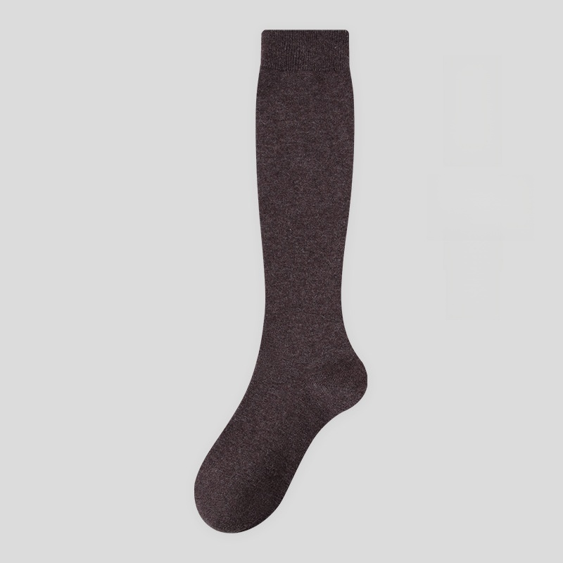 Self-heating wool socks