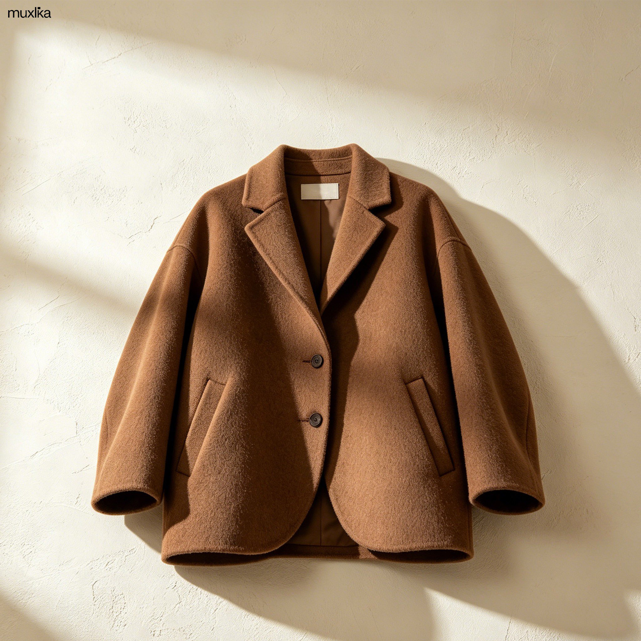 ゆったりとした着心地の良いコート