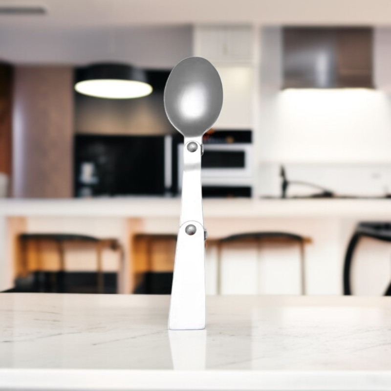 3단 접이식 미니 스테인리스 스푼