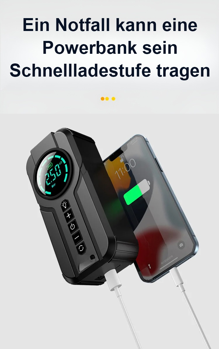 Effizienter Luftkompressor mit automatischer Abschaltung