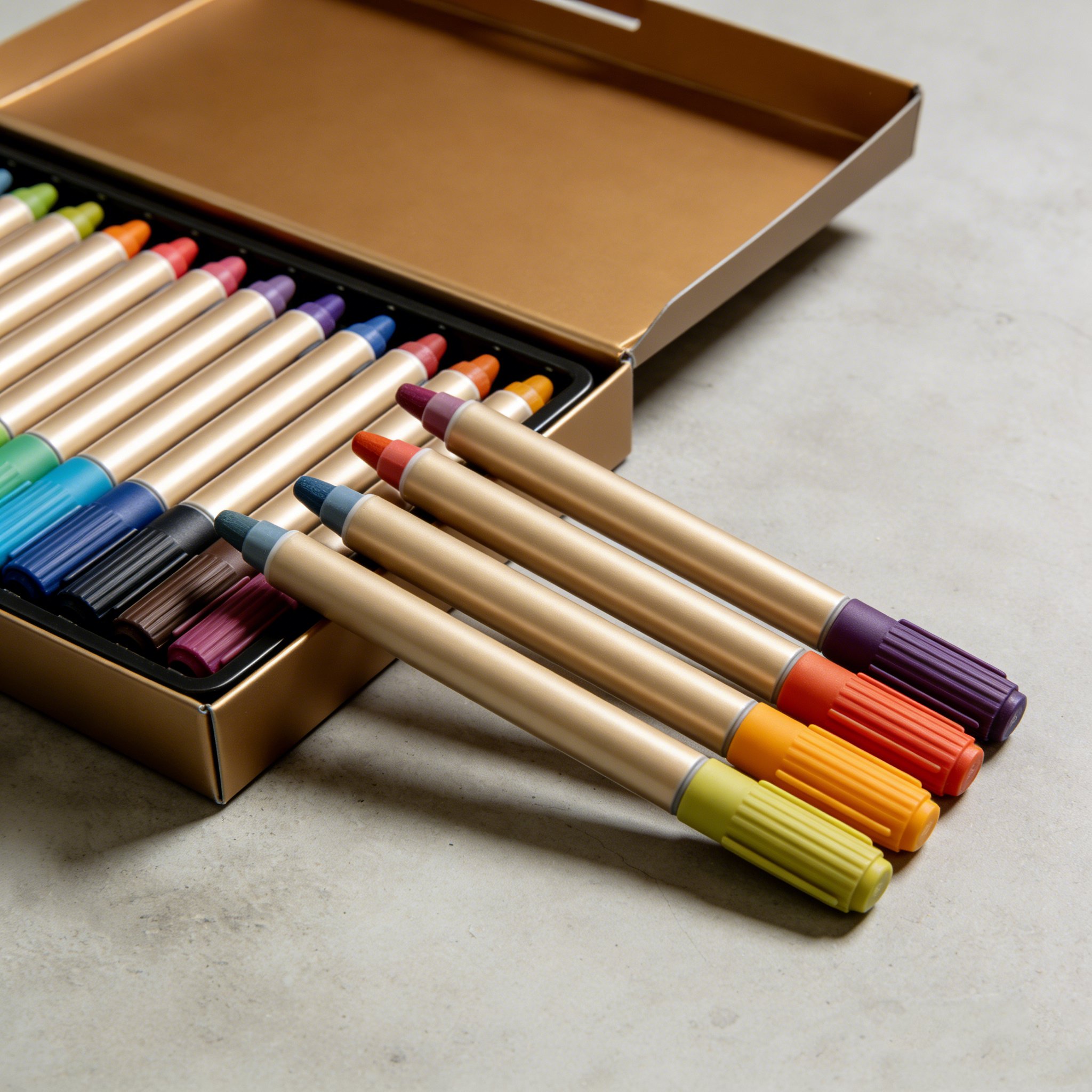 両端カラーマーカーペンセット