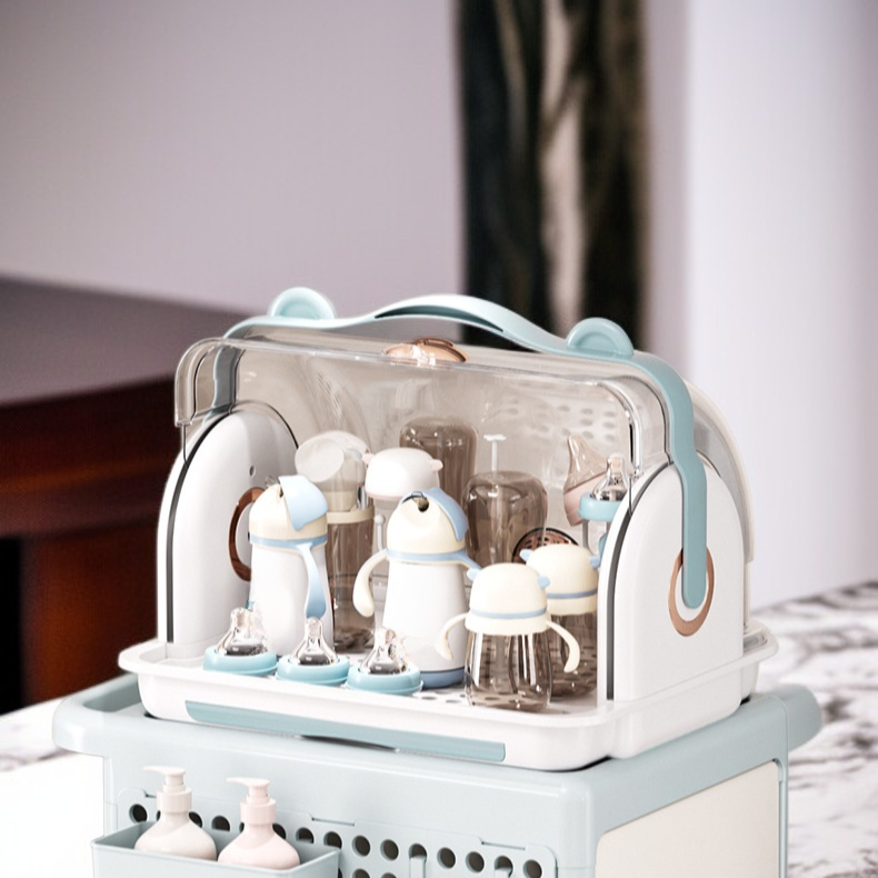 赤ちゃん哺乳瓶収納ボックス