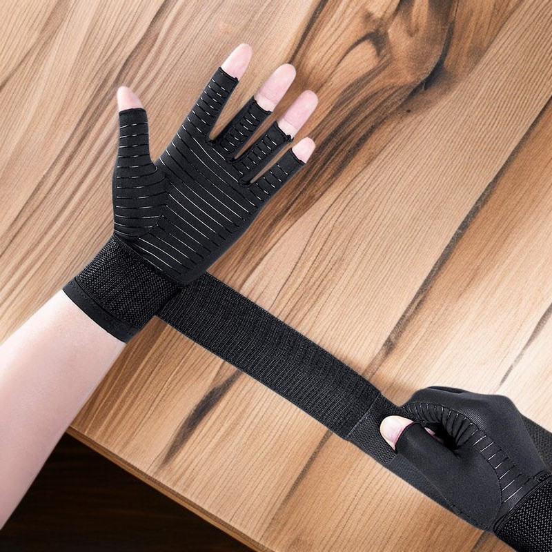 アウトドア銅繊維保護手袋