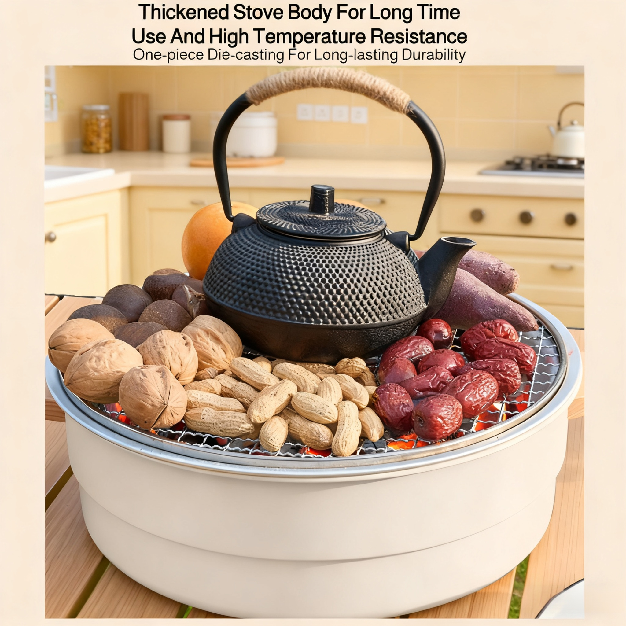 Lightweight BBQ grill for outdoor adventures