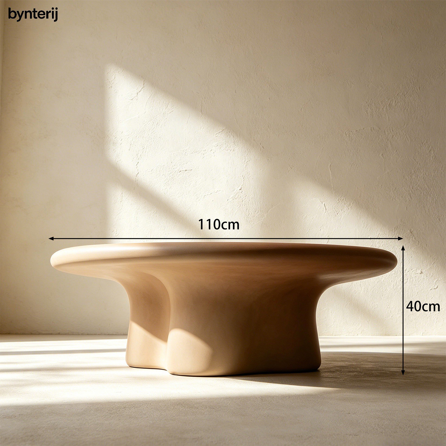 Minimalist coffee and tea table