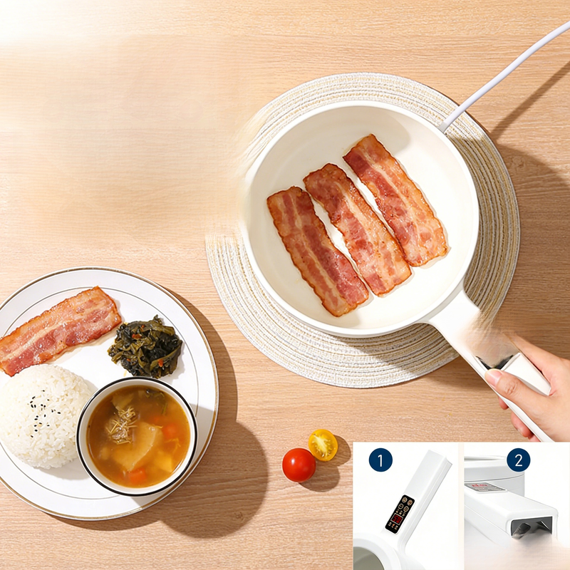 学生用3L電気ホットポット 麺と蒸し料理対応 110V/220V