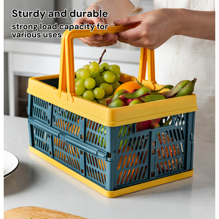 Foldable Multi-purpose Shopping Storage Basket