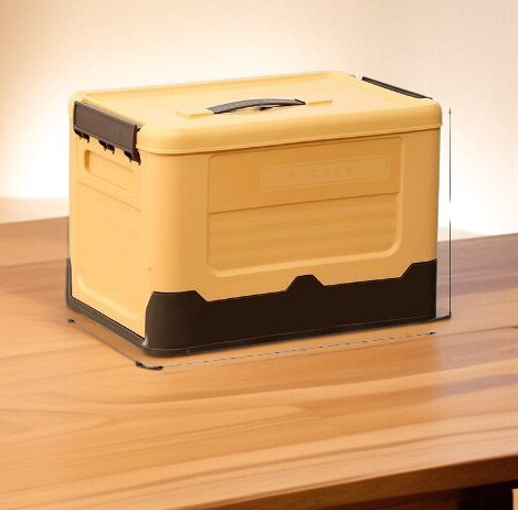 Outdoor Tableware Storage Box Foldable Large Capacity Organizer