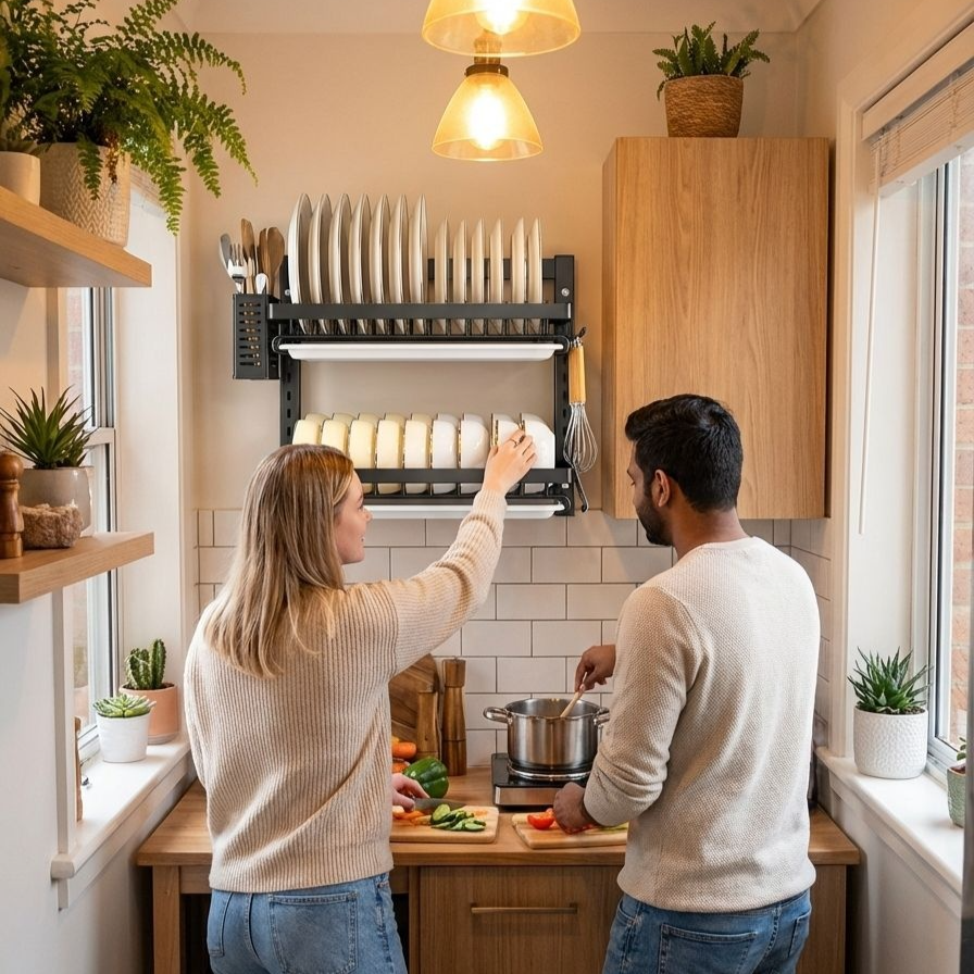 젓가락 및 식기류 수납 전용 꽂이