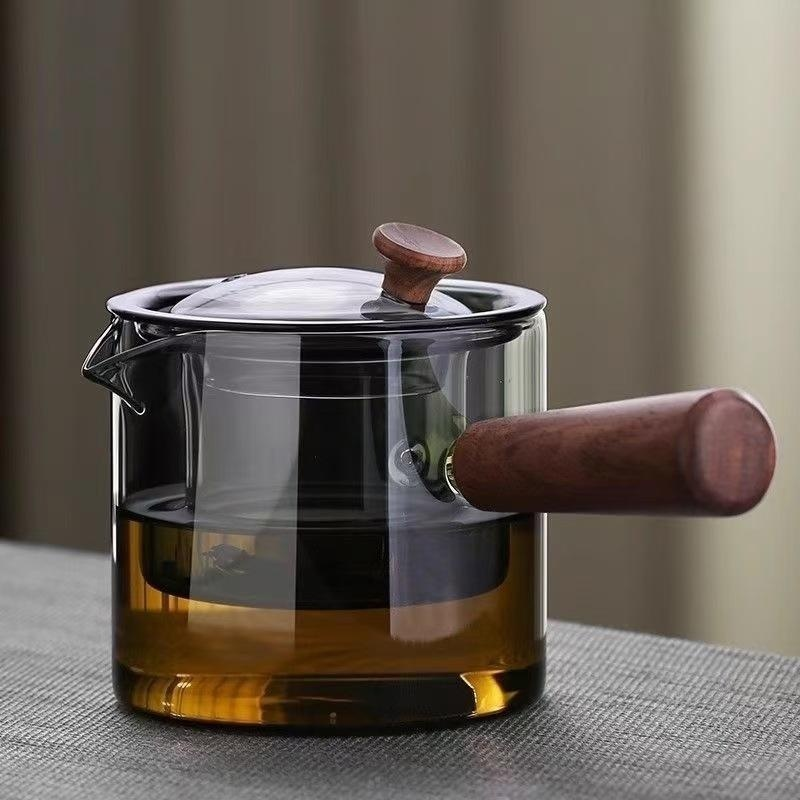 家用單壺沸水玻璃茶具