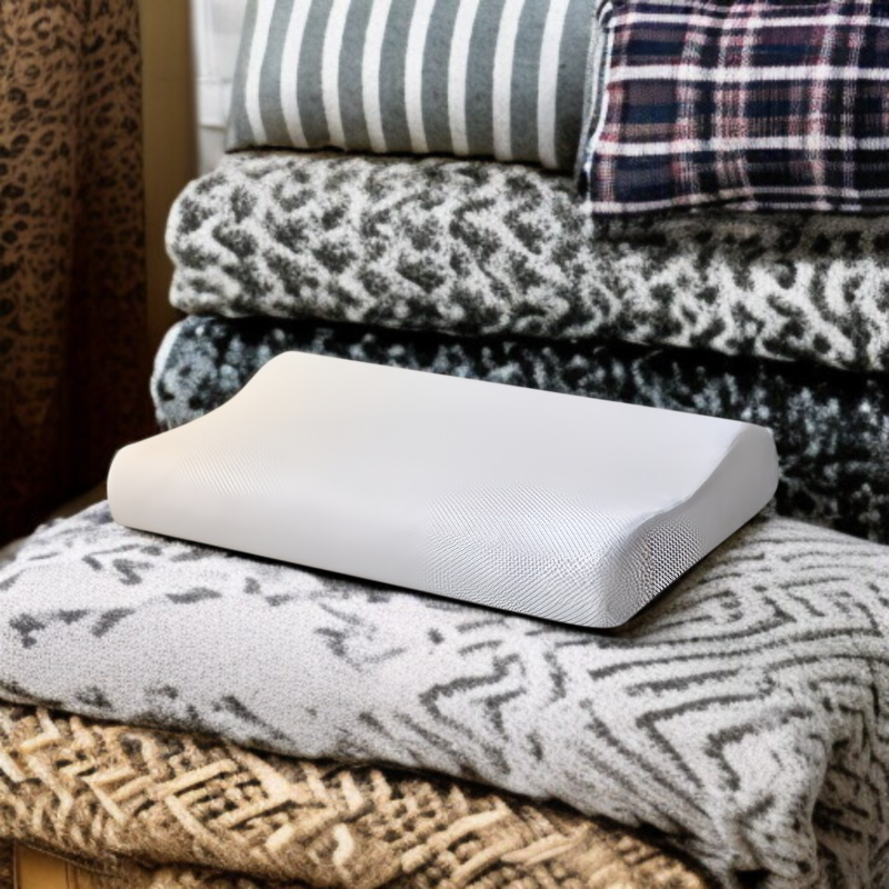 枕 首が痛くならない 低反発枕 4Dエアファイバー まくら 安眠枕 低め 高め 選択可能 横向き寝 仰向け寝 通気性 カバー洗濯可 母の日 プレゼント 枕 まくら 低反発 低反発枕