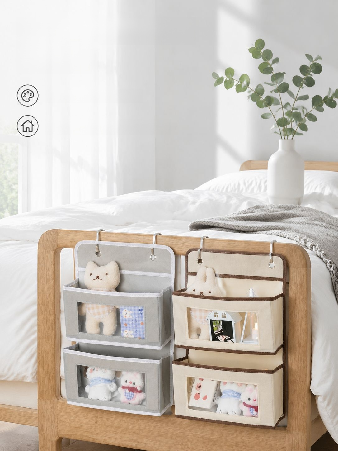 Étagère de lit sans perçage