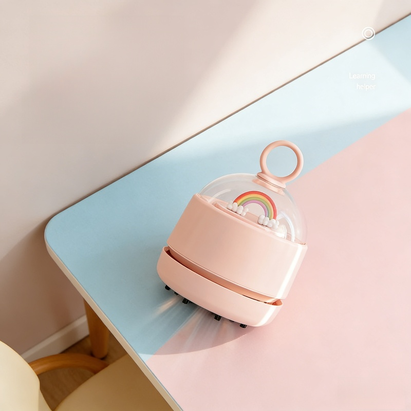 เครื่องดูดฝุ่นขนาดเล็กแบบมีด้ามจับ ชาร์จ USB ใช้ได้ทั้งในรถและบ้าน