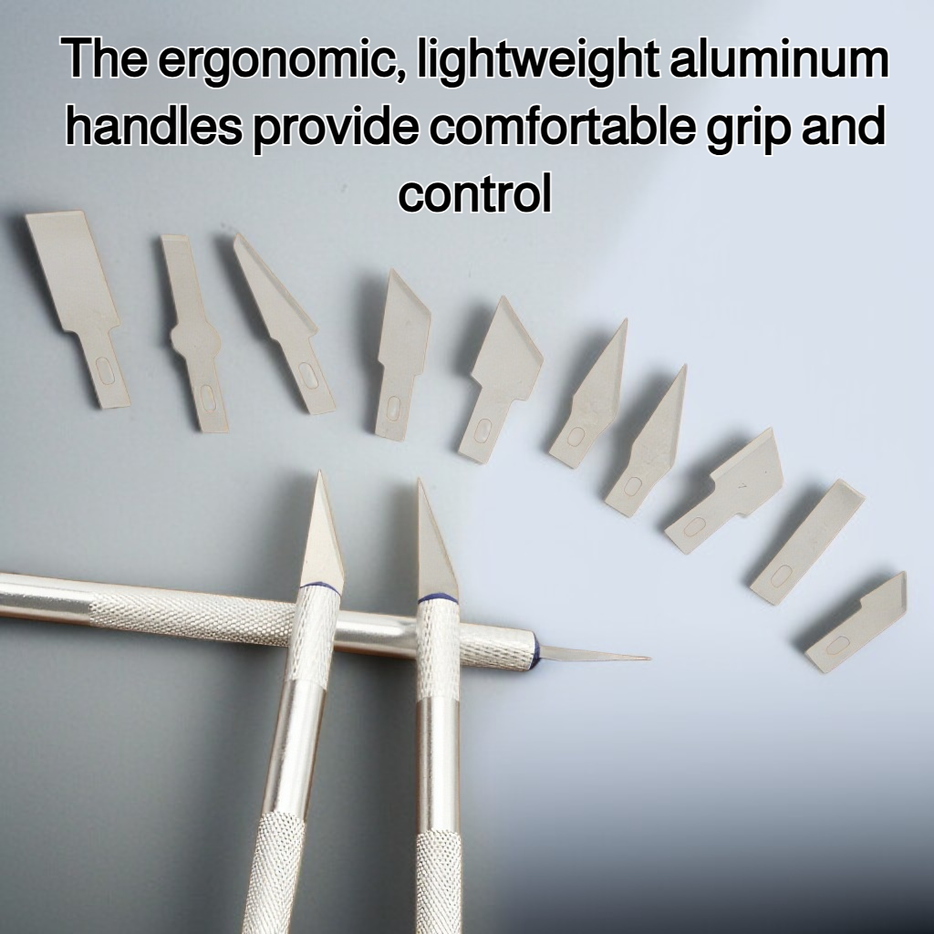 13-piece aluminum alloy carving knife set