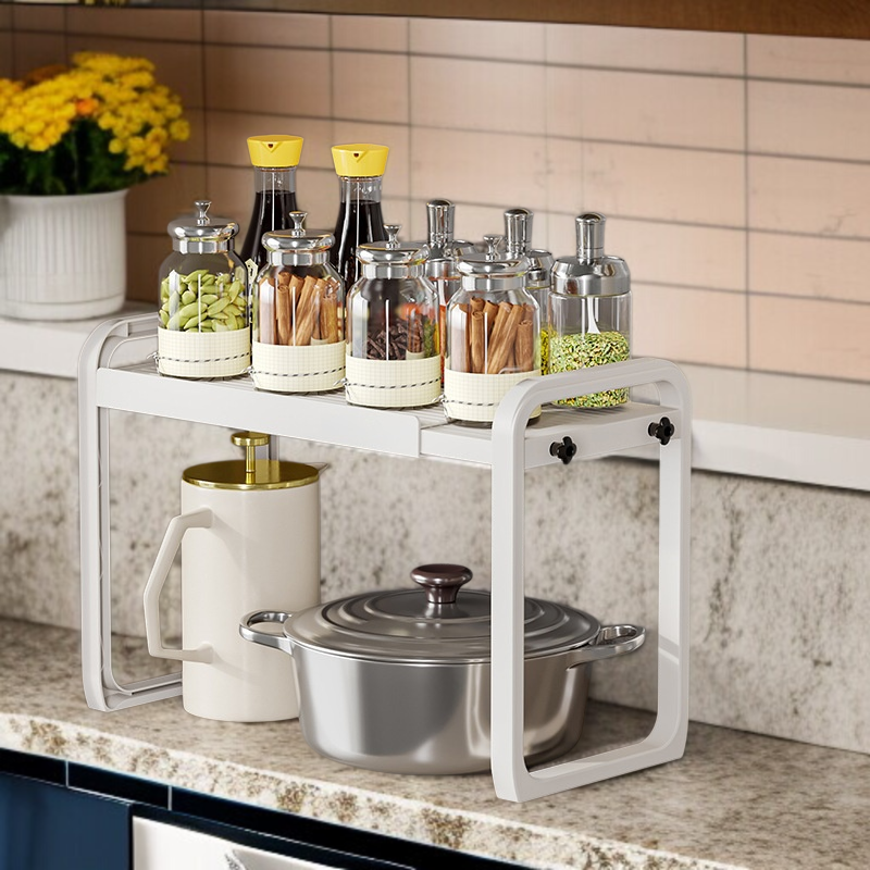 Retractable Kitchen Storage Rack for Spices